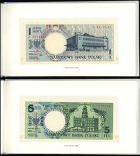 Polska, zestaw banknotów obiegowych Miasta Polskie, 1.03.1990