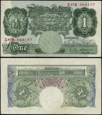 1 funt 1955–1960, seria Z 47 K, numeracja 589157