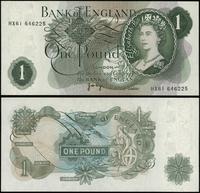 Wielka Brytania, 1 funt, 1970–1977