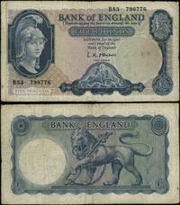 5 funtów 1957–1961, seria B 53, numeracja 798776