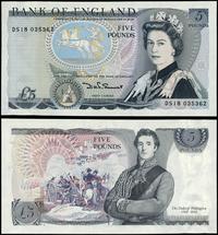 5 funtów 1980–1987, seria DS 18, numeracja 03536