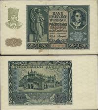 50 złotych 1.03.1940, seria A, numeracja 2706755