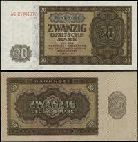 20 marek 1948, seria AG, numeracja 2186197, pięk