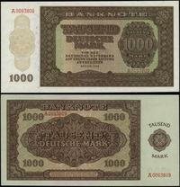 1.000 marek 1948, seria A, numeracja 0093809, pi