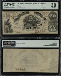 20 dolarów 2.09.1861, numeracja 8268, złamania w