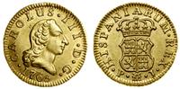 1/2 escudo 1765 PJ, Madryt, złoto, 1.73 g, Cayón