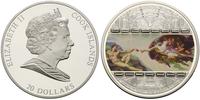 20 dolarów 2008, Jan Paweł II, na rewersie obraz
