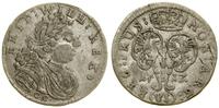 szóstak 1717 CG, Królewiec, rzadki typ monety, S