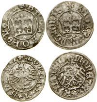 zestaw 2 monet, Kraków, półgrosz - Kazimierz IV 