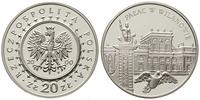 20 złotych 2000, Pałac w Wilanowie, moneta w kap