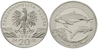 20 złotych 2004, Morświn, moneta w kapslu, na aw