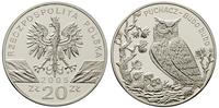 20 złotych 2005, Puchacz, moneta w kapslu, na re