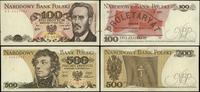 zestaw: 100 i 500 złotych 1974–1976, 500 złotych