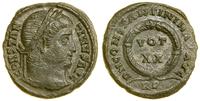 follis 329, Rzym, Aw: Głowa cesarza w prawo, CON