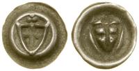 brakteat (ok. 1307–1318), Ostrołukowa tarcza na 