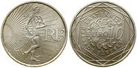 10 euro 2009, Paryż, Siewca, srebro próby 900, o