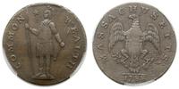 1 cent 1788, odmiana z kropką po MASSACHUSETTS, 
