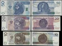 zestaw 3 banknotów 2016–2017, w zestawie: 10 zło