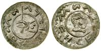 denar (przed 1085), Praga, Aw: Ręka trzymająca w