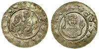 denar (1109–1117), Aw: Siedząca postać w lewo, t
