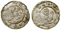 denar (1120–1125), Aw: Dwie siedzące postacie, s