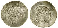 denar (od 1158), Aw: Dwie siedzące ukoronowane p