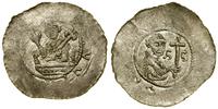 denar (od 1198), Aw: Mur, na którym półpostać le