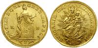 dwudukat 1765 KB, Kremnica, złoto, 6.96 g, lekko