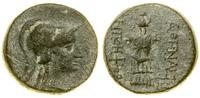 brąz (ok. 133–27 pne), Aw: Głowa Ateny w hełmie 