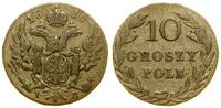 Polska, 10 groszy, 1816 IB