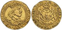 dukat 1655, Gdańsk, złoto 3.35 g, wyjęty z opraw