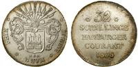 32 szylingi 1808, Hamburg, srebro, 18.23 g, AKS 