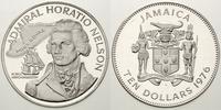 10 dolarów 1976, Admirał Horatio Nelson, srebro 