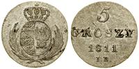 5 groszy, 1811 IB, Warszawa, słabo widoczne prze