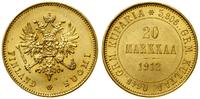 20 marek 1912 S, Helsinki, złoto, 6.44 g, moneta