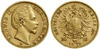 20 marek 1872 D, Monachium, złoto, 7.91 g, AKS 1