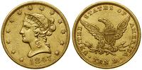 10 dolarów 1847, Filadelfia, typ Liberty Head wi