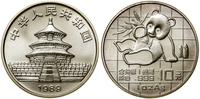 10 yuanów 1989, Shenyang, Panda, srebro próby 99