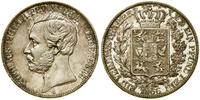 talar 1866 B, Hanower, patyna, moneta czyszczona