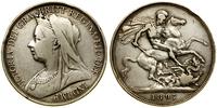 korona 1897, Londyn, srebro, 27.99 g, czyszczona
