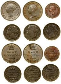 Wielka Brytania, zestaw 6 monet, 1842–1884