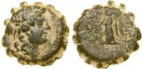 brąz (serratus) (ok. 128–123 pne), Aw: Głowa Dio