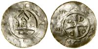 denar typu OAP (983–1002), Aw: Krzyż, w kątach O