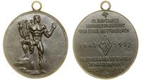 medalion pamiątkowy 1937, Nagi sportowiec na wpr