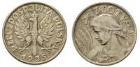 1 złoty 1925, Londyn, Kobieta z kłosami, patyna,