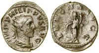 antoninian (244–247), Rzym, Aw: Popiersie władcy