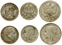 zestaw 3 monet, w skład zestawu wchodzi 10 i 5 z