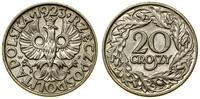 20 groszy 1923, Warszawa, piękne, Parchimowicz 1