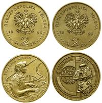 zestaw 2 x 2 złote 1999, Warszawa, Wstąpienie Po