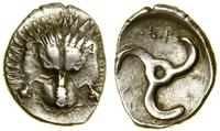 tetrobol (ok. 380–360 pne), Aw: Głowa lwa na wpr